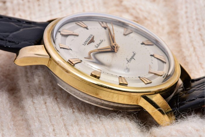 古董錶 1958s 浪琴 Longines 康卡斯 Conquest Ref.9002 包金 Gold Cap