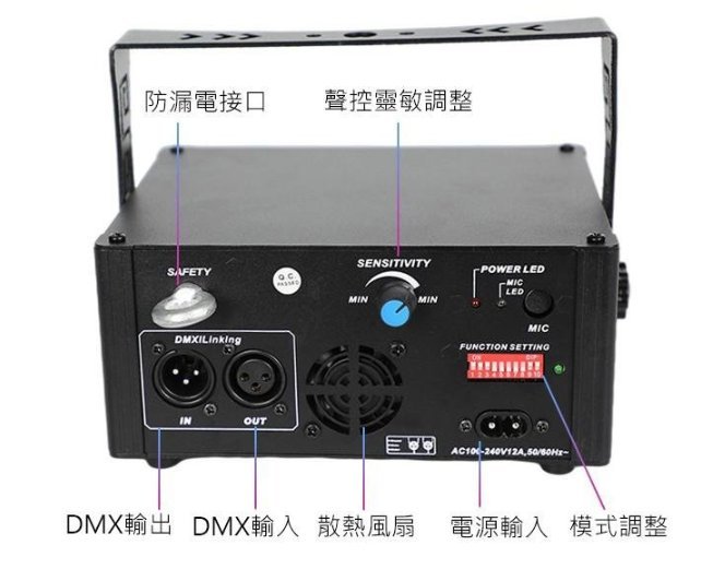 新款4D動畫激光燈．百種圖案星空聲控激光燈舞台燈 酒吧/餐酒館/招待所愛用KTV包廂舞檯燈投影燈