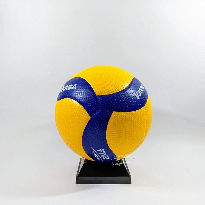 [正品現貨] !24小時內寄出!  MIKASA 超纖皮排球 V300W，(MVA300新改款)，FIVB認證，5號排球