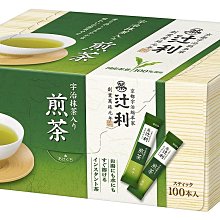 《FOS》日本製 辻利 煎茶 即溶沖泡茶 100包 抹茶粉 京都宇治 高級綠茶 下午茶 送禮 伴手禮 熱銷 新款 限定