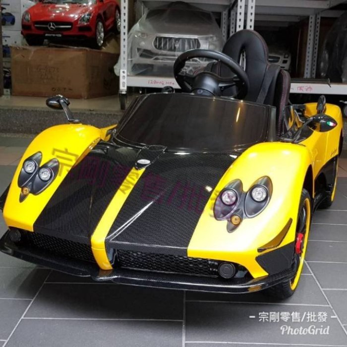 【宗剛零售/批發】 PAGANI Huayra（風神)帕加尼正版授權 Zonda 義大利的傳奇手工超級跑車品牌 兒童超跑