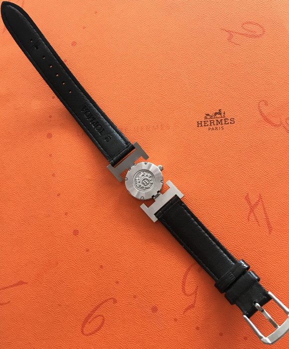 Hermes 附原廠盒 二條錶帶 PA1.210 女用錶