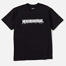 【日貨代購CITY】2021AW NEIGHBORHOOD VULGAR / C-T LOGO 斑剝字體短T 2色 現貨