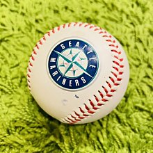 貳拾肆棒球精品-MLB美國職棒大聯盟 西雅圖水手LOGO紀念球,