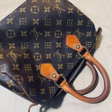 出清 真品 LV 二手 使用痕跡 波士頓包 speedy 25 附購買證明 現況詳照片