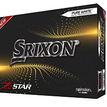 藍鯨高爾夫SRIXON Z-STAR  高爾夫球 ~柔軟打感又容易停球~