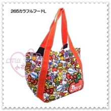 ♥小花花日本精品♥Hello Kitty蘋果造型圖大容量手提包帆布包托特包肩背包側背包(大)42046301