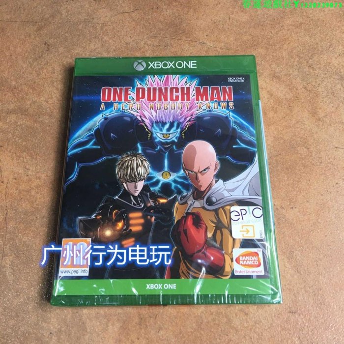 現貨光盤XBOXONE游戲 一拳超人 無名英雄 ONE PUNCH MAN 中文英文