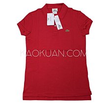 【高冠國際】保證正品 Lacoste woman polo-shirt 鱷魚 polo衫 - garance 短袖