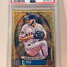 2021 Topps Gypsy Queen Chris Sale Superfractor 超級亮 1/1 完美鑑定卡 PSA10