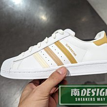 南🔥2022 9月 ADIDAS OG SUPERSTAR 經典 復古 貝殼頭 漸層 女款 白 土黃  HP5500