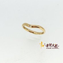 ＊奢華大道國際精品＊【TF057】Tiffany & Co   Elsa Peretti 750 玫瑰金鑽戒