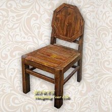 【設計私生活】馬丁尼復古實木八角椅(部份地區免運費)256