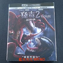 [藍光先生UHD] 猛毒2 ：血蜘蛛 UHD+BD 雙碟限定版 Venom ( 得利正版 )