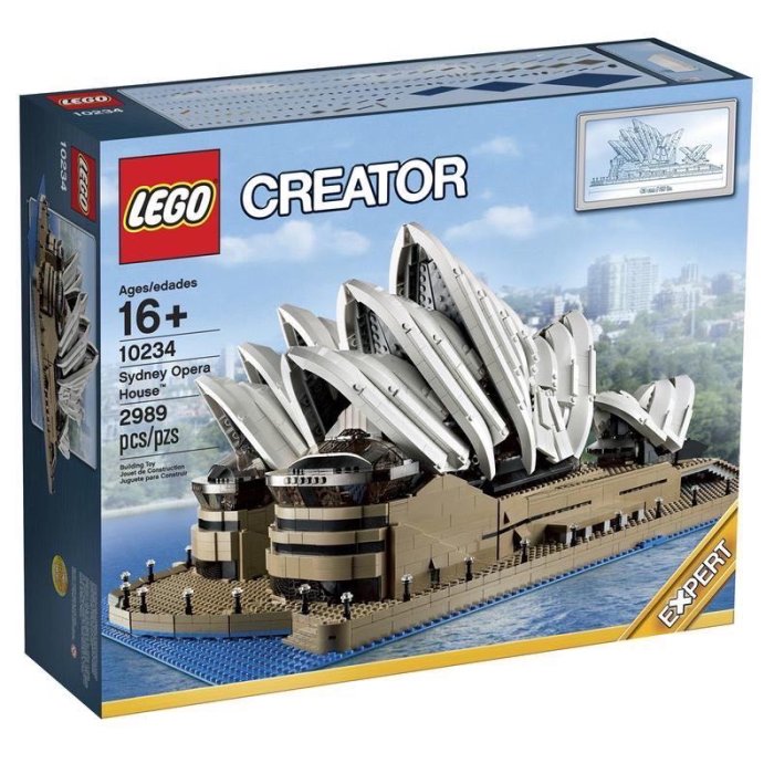 （全新未拆）LEGO 樂高 10234 Sydney Opera House 雪梨 歌劇院 10214 (請先問與答)