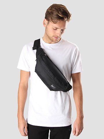 全新正品 NIKE HOOD WAISTPACK 腰包 肩背 側背 黑色 黑白 霹靂包 BA4272-067