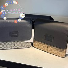 Aimi美國代購 Coach CE534 蔻馳新款Sprint男士郵差包 斜背包 側背包 附購證 商品吊牌標籤