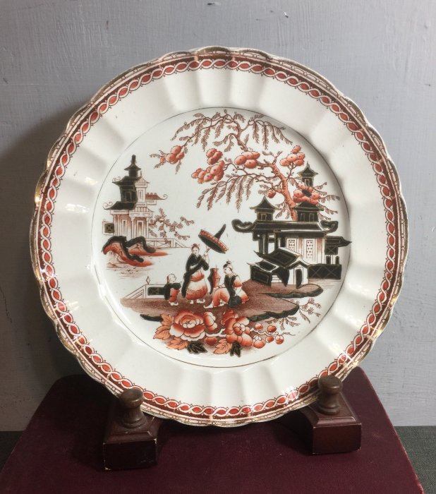 白明月藝術／古物雜貨店 西洋古董瓷盤