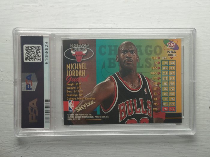 1997 Metal Universe Championship #23 Michael Jordan PSA9 | Yahoo