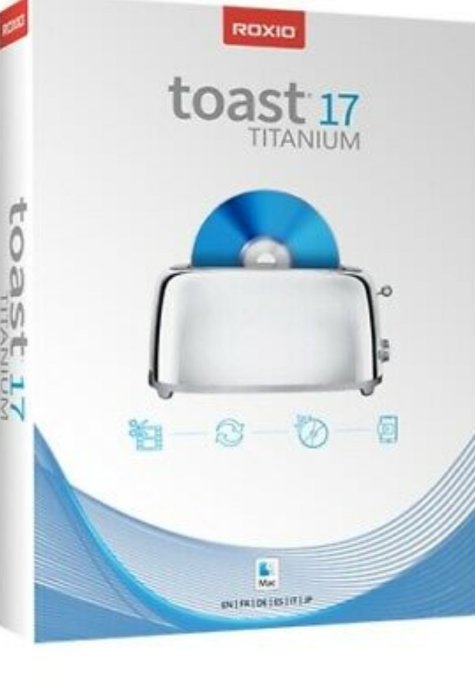 Roxio Toast 17 Titanium For Mac  蘋果電腦專用燒錄軟體 可燒錄CD DVD