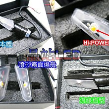 《晶站》三角金屬方向燈 HI-POWER晶片  擋車方向燈 LED方向燈 SMAX/BWSR KTR