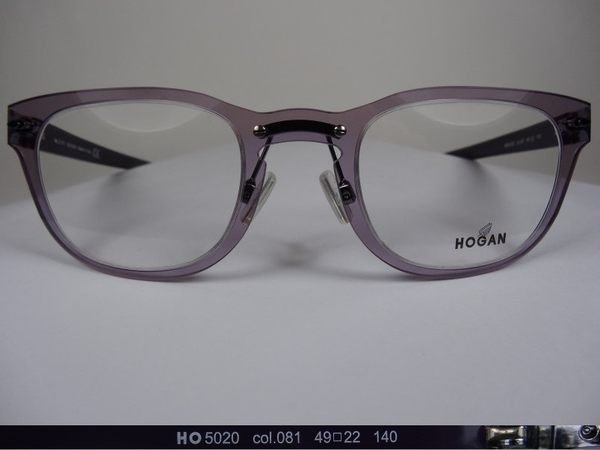 信義計劃 眼鏡 HOGAN  HO 5020 義大利製 光學眼鏡 鉚釘 復古框 橢圓 膠框 藍光 eyeglasses