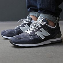 NEW BALANCE 996 MRL996EM NB 海軍藍 麂皮 經典 復古 慢跑鞋 藍銀 男女鞋