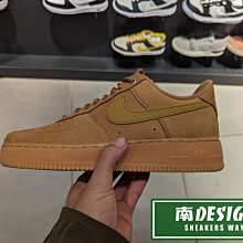 南🔥2024 2月 NIKE Air Force 1 '07 WB 麂皮 復古 膠底 男款 卡其棕 CJ9179-200