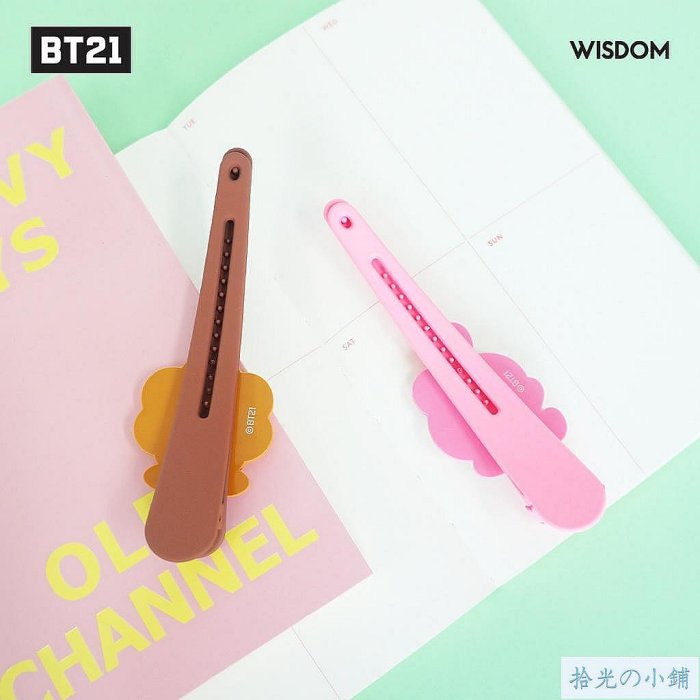 Bt21   BTS  迷你長髮夾髮夾【滿299出貨】