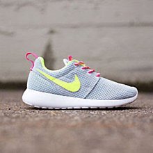 現貨 限時特價 南🔥 NIKE ROSHERUN GS 大童鞋 女鞋 灰黃 糖果系 彩色 彩虹 599729-008