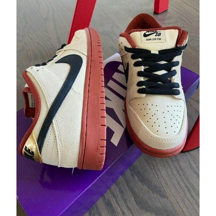Nike SB Dunk Low ‘’Muslin‘’米白運動 低幫板 男女BQ6817-100現貨潮鞋