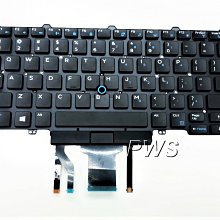 ☆【全新DELL E5470 E5450 E7450 Keyboard 原廠英文 鍵盤 】台北安裝 背光鍵盤