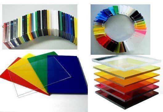 有色壓克力板：紅，黃，藍，綠，黑，白色，厚度3mm (長30cm*寬30cm) * 單色3片一組賣場