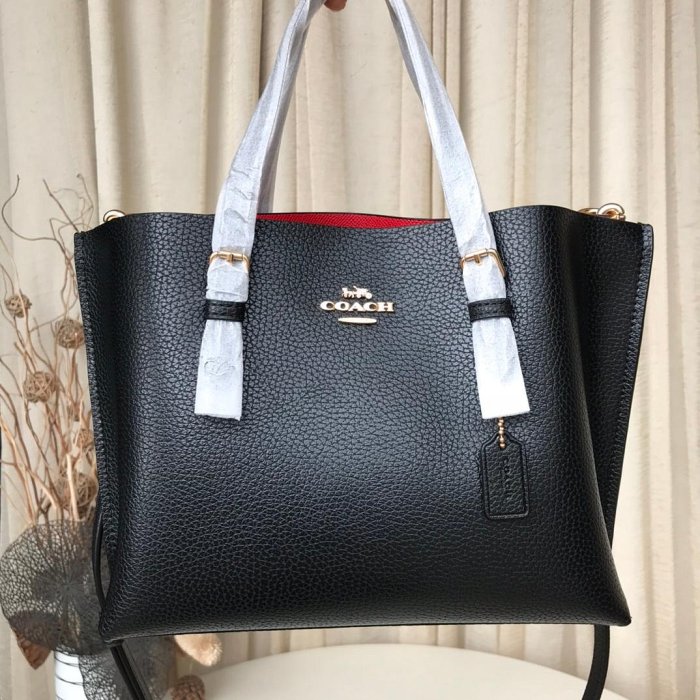 全新 COACH 蔻家 4084 美國正品代購新款女士MollieTote小號托特包 手提包 單肩包 附購證