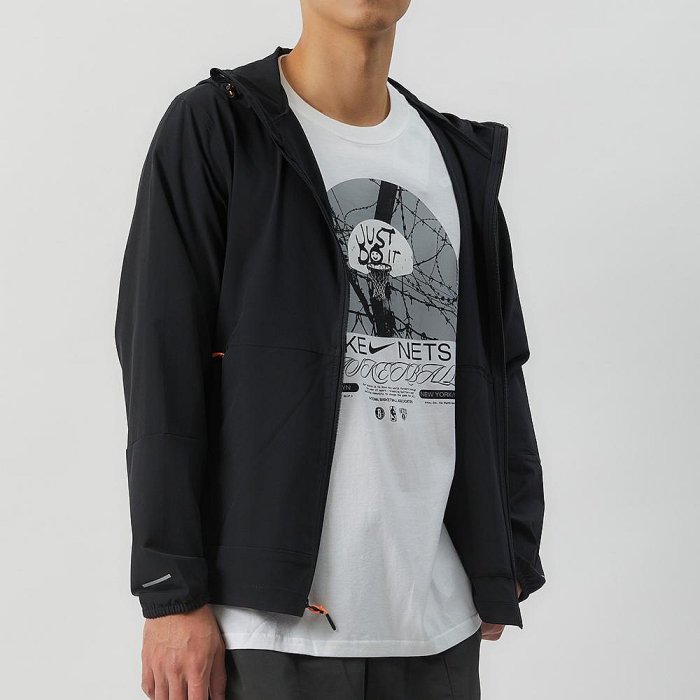 Nike AS M NK WELLNESS Running JKT G 男款 黑色 連帽 外套 FV3970-010