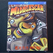 [藍光BD] - 馬達加斯加 1-3 Madagascar 3D + 2D 四碟珍藏套裝版 - 國語發音