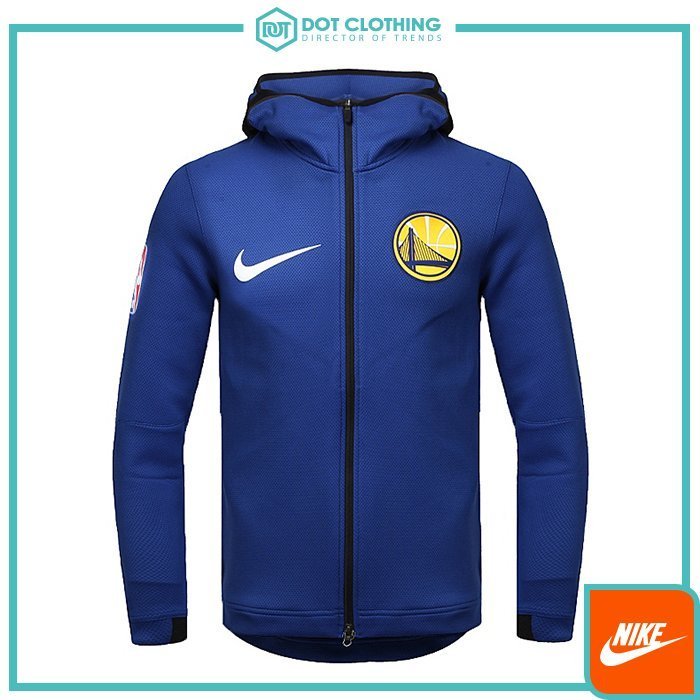 DOT 聚點NBA NIKE GSW THMFX SHWTM Warriors 勇士外套藍黃899841-495