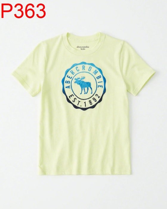 【西寧鹿】AF a&f Abercrombie & Fitch HCO Kids Tee 絕對真貨 可面交 P363