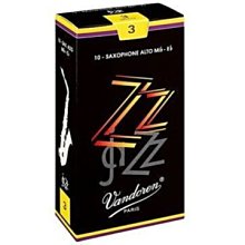 §唐川音樂§【Vandoren ZZ Alto Reeds 薩克斯風 中音 ZZ 黑盒 竹片 10片裝】(法國)