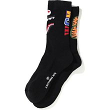 【日貨代購CITY】 A BATHING APE BAPE SHARK SOCKS 鯊魚 襪子 黑色 現貨