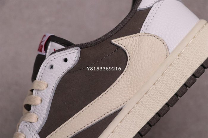 Travis Scott Nike Air Jordan 1 Low OG白棕倒鉤減震低筒籃球鞋DM7866-162男鞋