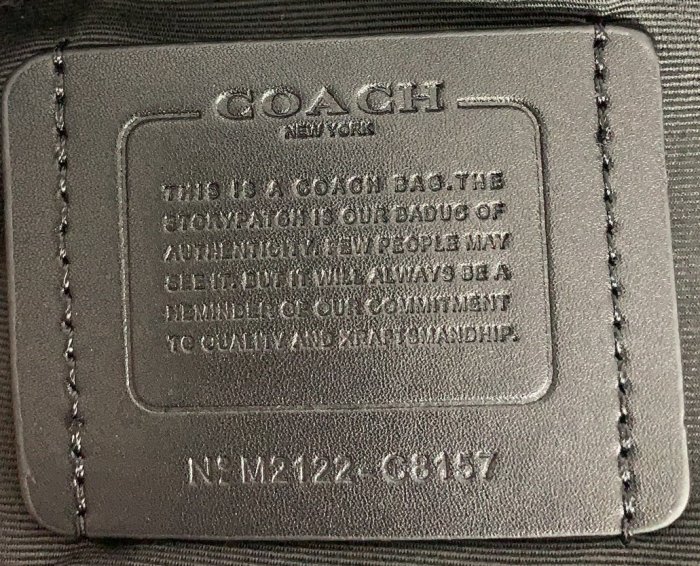 Guai 小秋  美國代購正品 COACH 8157 男士單肩包 托特包 手提包 附購買證明