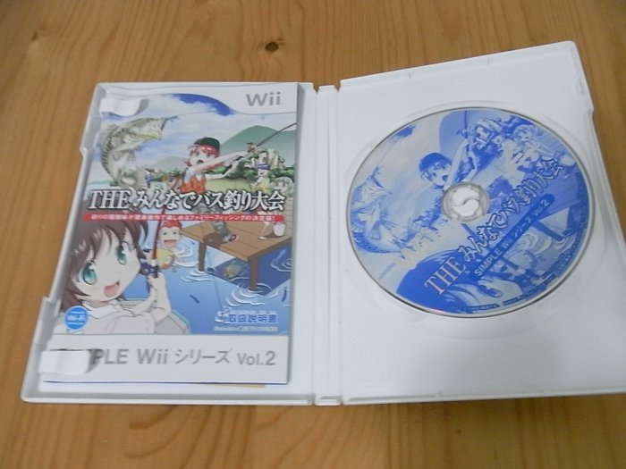 【小蕙館】Wii ~ SIMPLE2500 系列 Vol.2 THE 全民鱸釣大賽 (純日版)