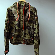 CA 英國品牌 SUPERDRY 女款 迷彩 3連帽外套 S號 一元起標無底價P648