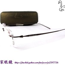 《名家眼鏡》Dr.Swan 輕時尚霧面咖啡天鵝眼鏡純鈦金屬無框BG8081 C10【台南成大店】