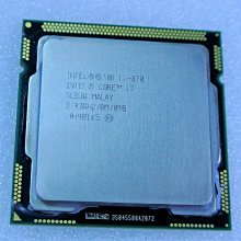 ~ 駿朋電腦 ~ intel i7-870 2.93Ghz/8M 1156腳位 四核心CPU 附風扇 $700