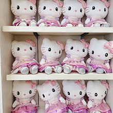 ♥小花花日本精品♥ Hello Kitty 絨毛娃娃 床頭娃娃 布偶 居家擺飾 大阪限定 兩款任一單1價 ~ 8
