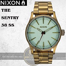 NIXON 實體店THE SENTRY 38 SS潮流腕錶A450-2230公司貨/極限運動/潮流