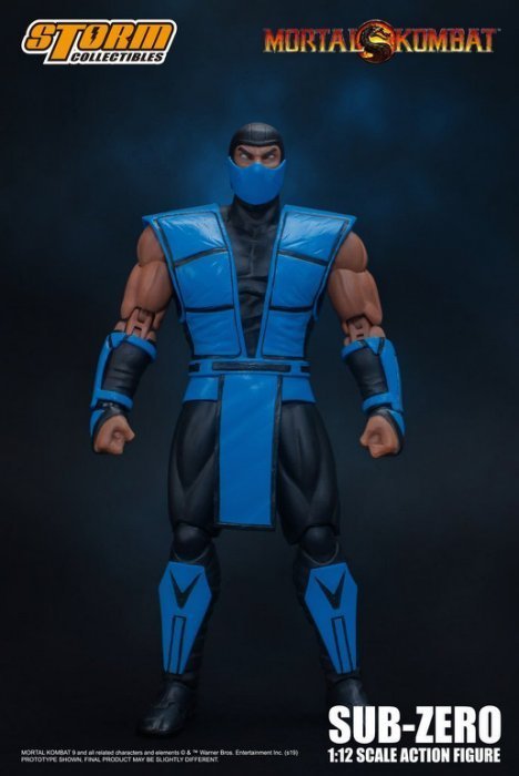 [貓市多] 全新 Storm Toys 1/12 Mortal Kombat 真人快打 絕對零度 Sub-Zero