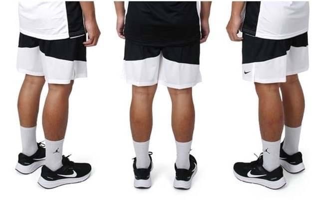 【NIKE耐吉】SHORT PRACTICE 男籃球短褲DRI-FIT五分褲 黑白867768-012 尺寸: 2XL, 3XL